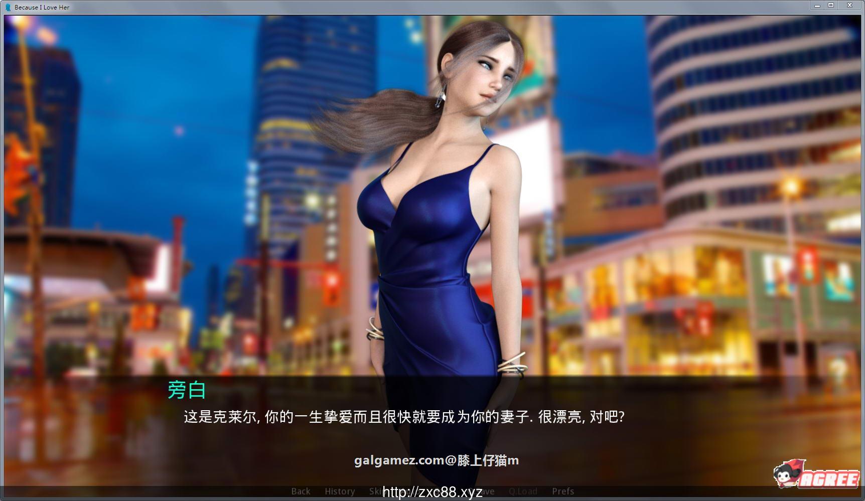 【欧美SLG/汉化/全动态】只因为我爱她：Alpha Love Update 汉化版【更新/PC+安卓/3.3G】 畅玩游戏 预览第3张